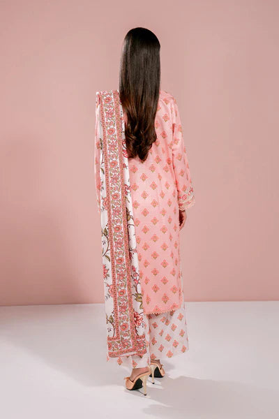 Printed - 3 Pc Khaddar Suit H56