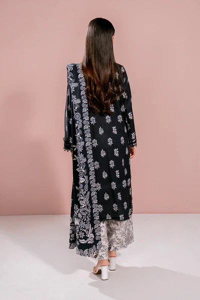 Printed - 3 Pc Khaddar Suit H57