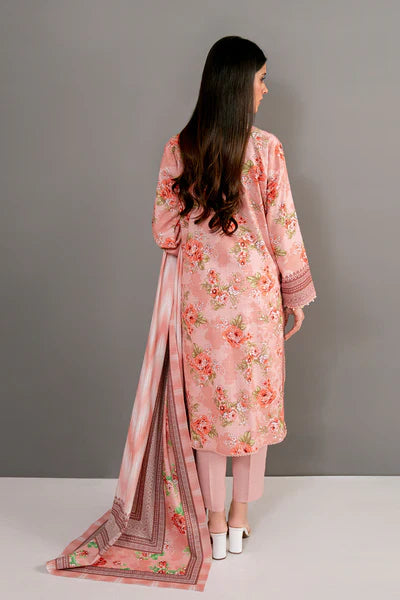 Printed - 3 Pc Khaddar SuitHH54