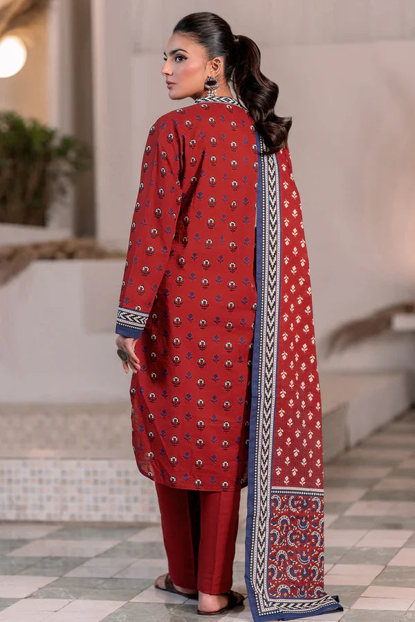 ZAKNA DIGITAL PRINTED KHADDAR UNSTITCHED HH52