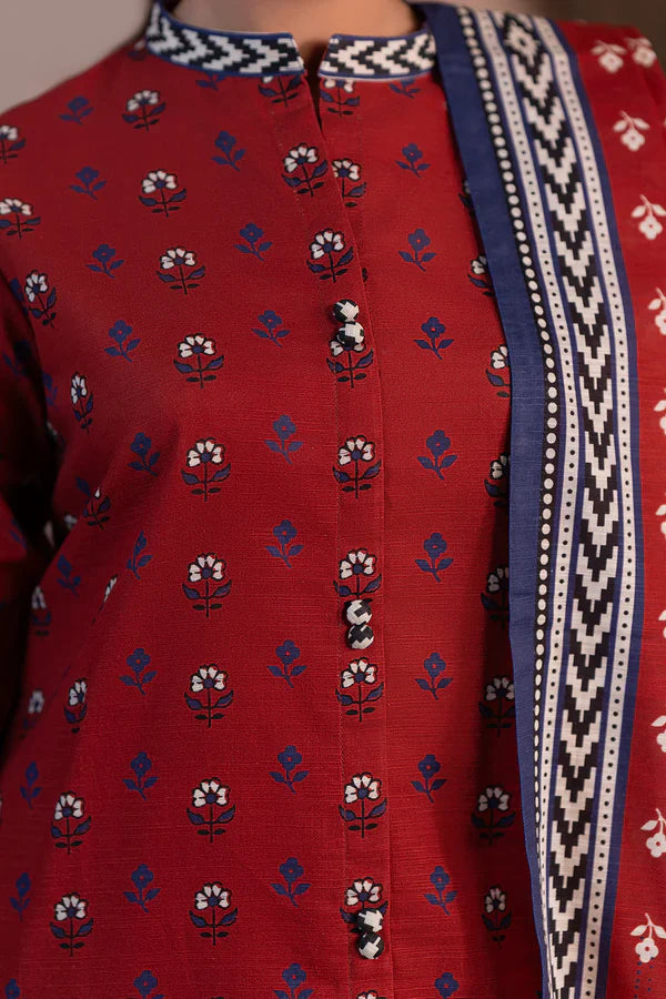 ZAKNA DIGITAL PRINTED KHADDAR UNSTITCHED HH52